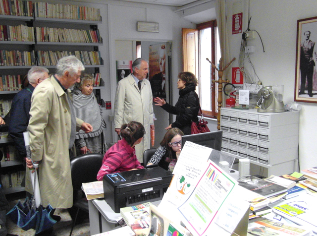 Giornalisti in pensione in visita a Barga