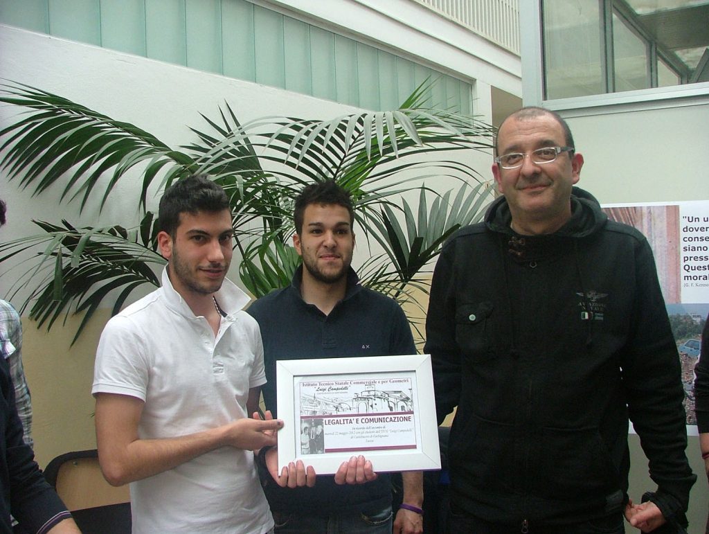 Calleri della Fondazione Caponnetto parla di mafia agli studenti del Campedelli