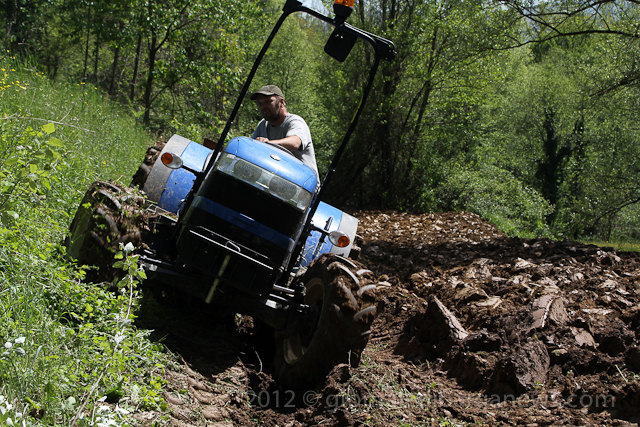 Work starts (finally) on the vegetable garden