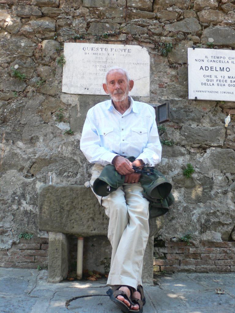 L’Ingegner Severini è tornato a visitare i luoghi dove combatté tra le file della “Monterosa”