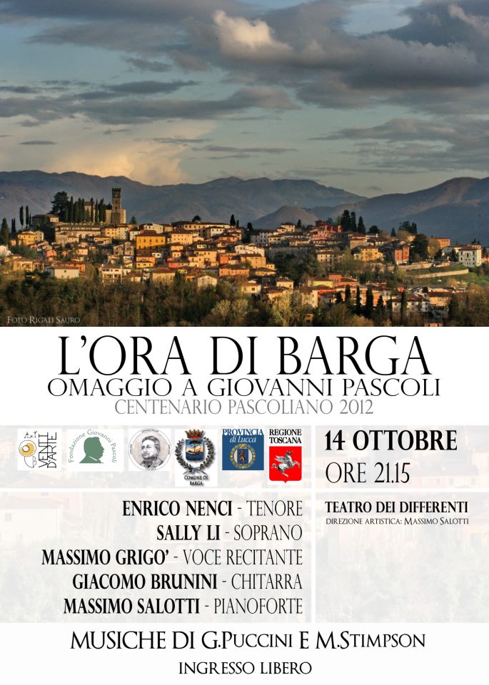 L’Ora di Barga. Omaggio a Giovanni Pascoli con le musiche di Michael Stimpson