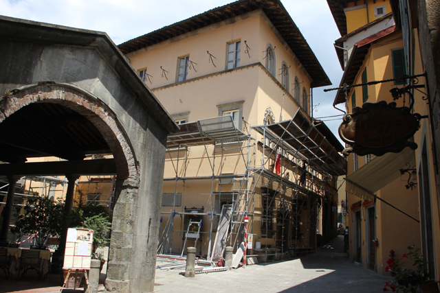 A breve i lavori al tetto di Palazzo Pancrazi