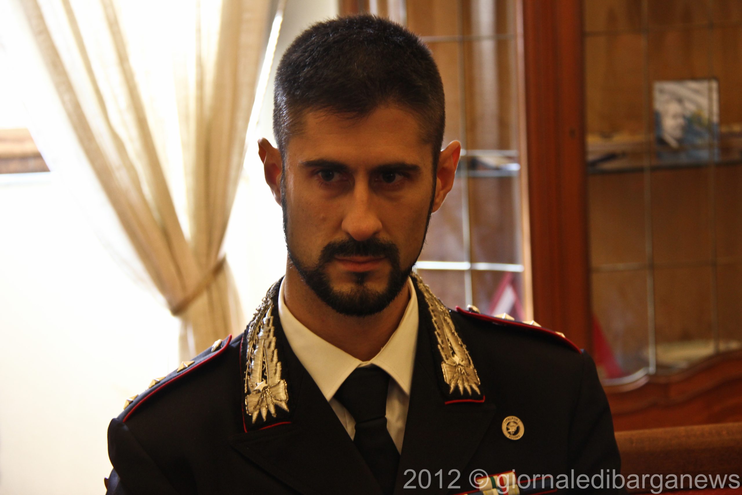 Il nuovo capitano dei carabinieri in vista a Barga