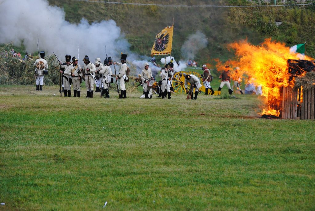 Battaglia napoleonica a Tereglio, domenica