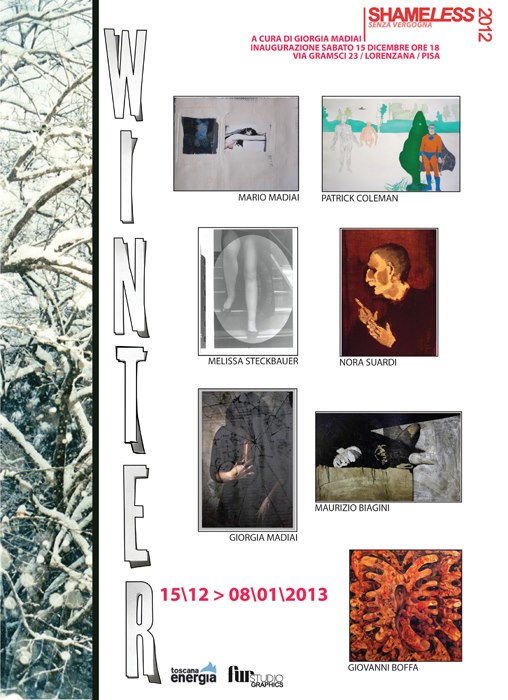 Shameless – Sabato 15 Dicembre apre la 4a mostra a Lorenzana sull’eros