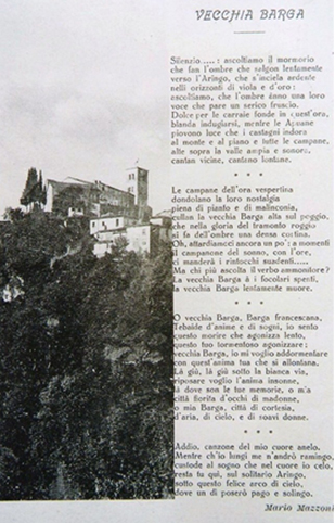Il trepido amore di Mario Mazzoni per Barga