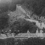 Il ponte di Catagnana, detto di S. Cristofano, prima che fosse minato dai tedeschi