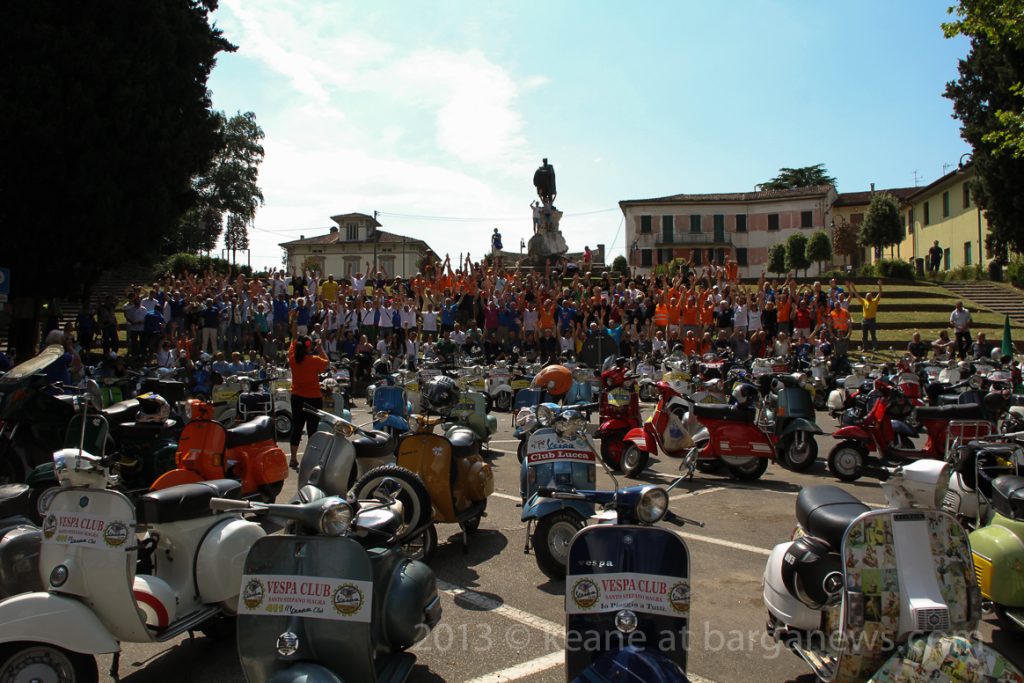 6th Annual “City of Barga” Vespa rally