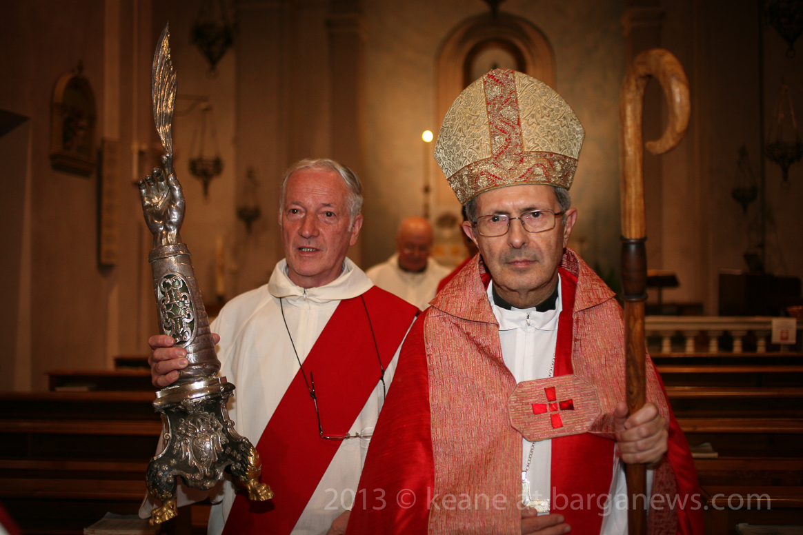 San Cristoforo procession through Barga