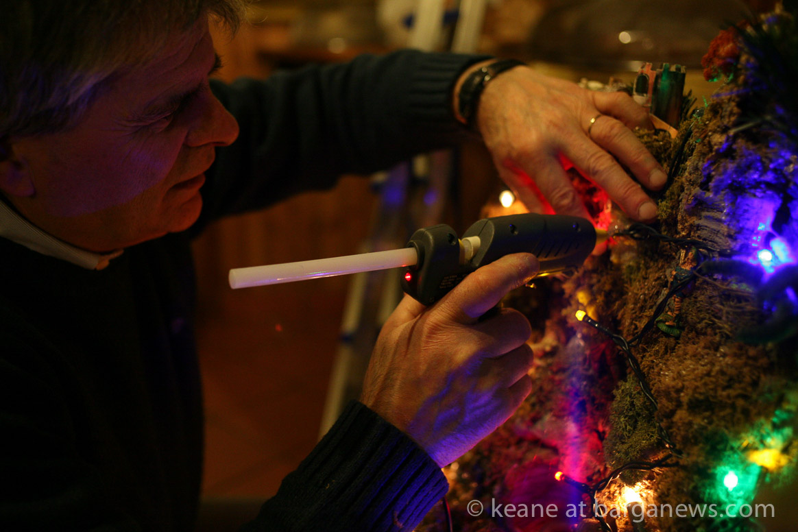 Sacco’s presepe is once again renovated