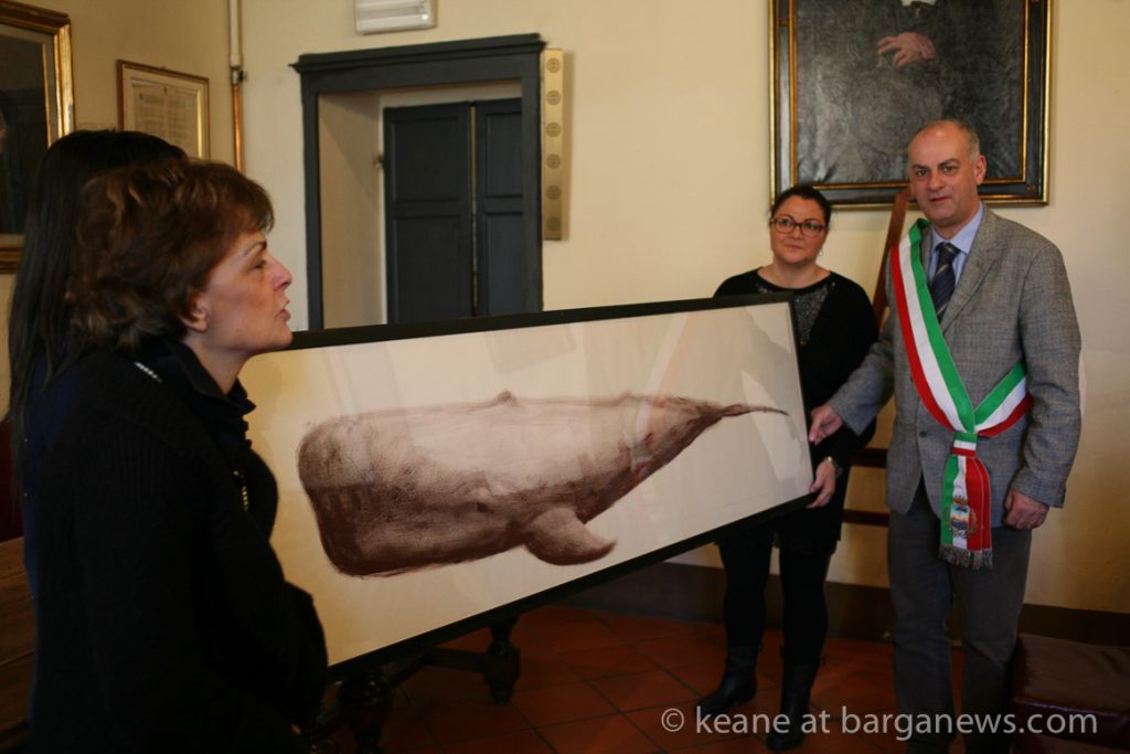 Massimo Catalani donates work to Barga