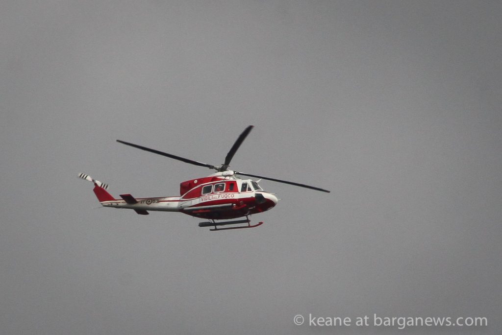 The rain had stopped now the damage can be assessed