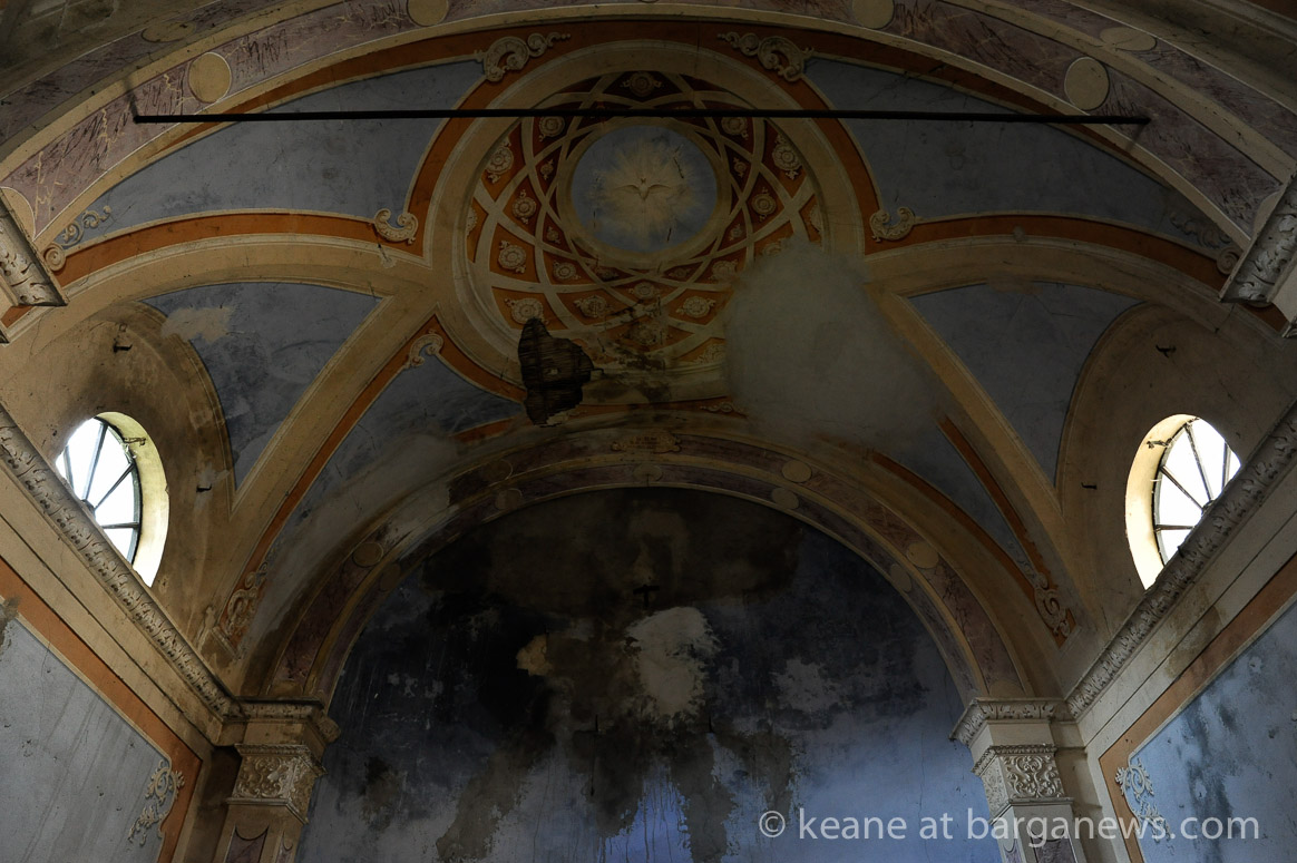 Villa Gherardi chapel in need of some work