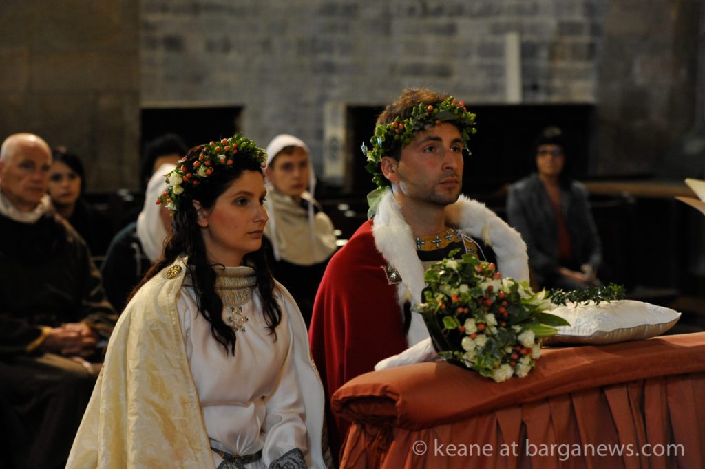Medieval wedding in Barga