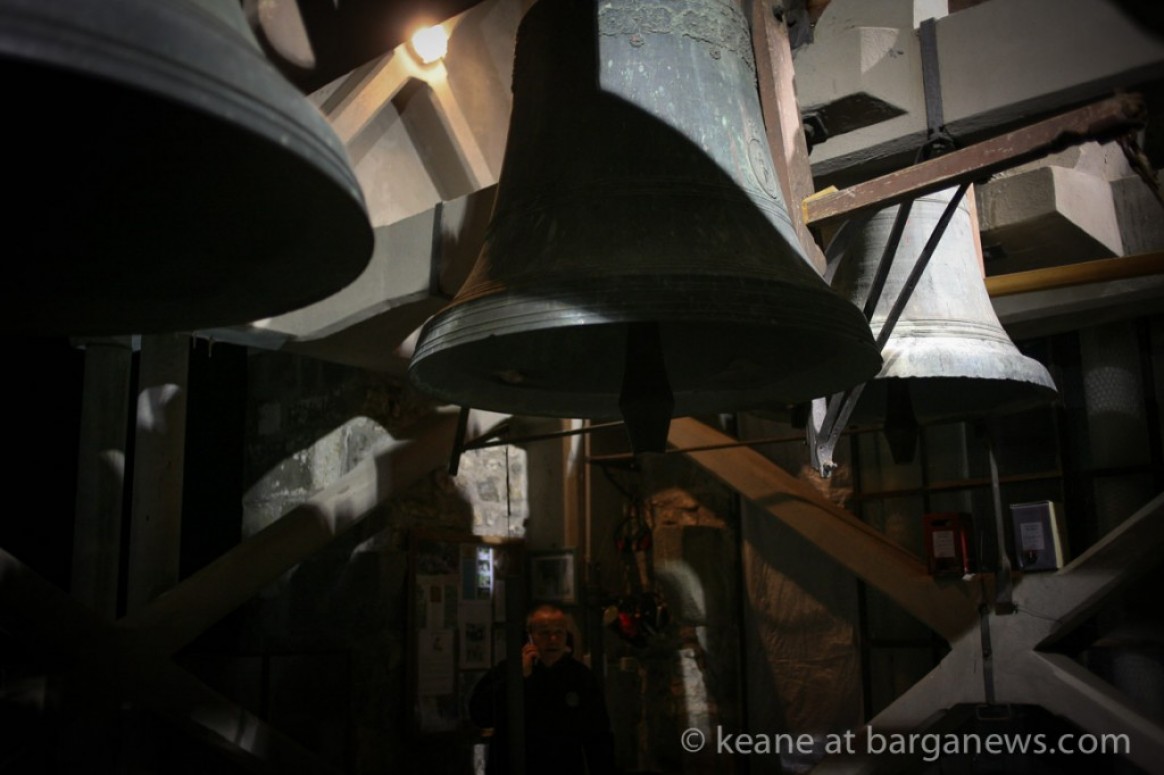 The bells ring out over Barga