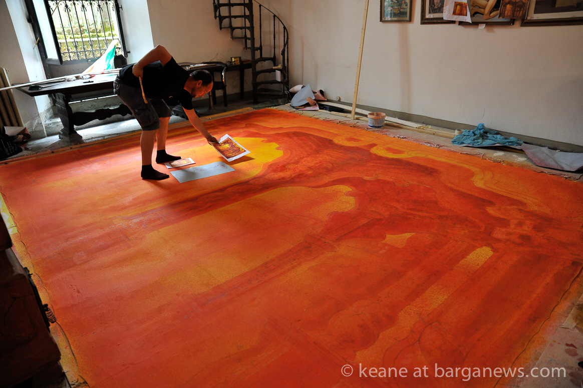 Behind the scenes at Opera Barga