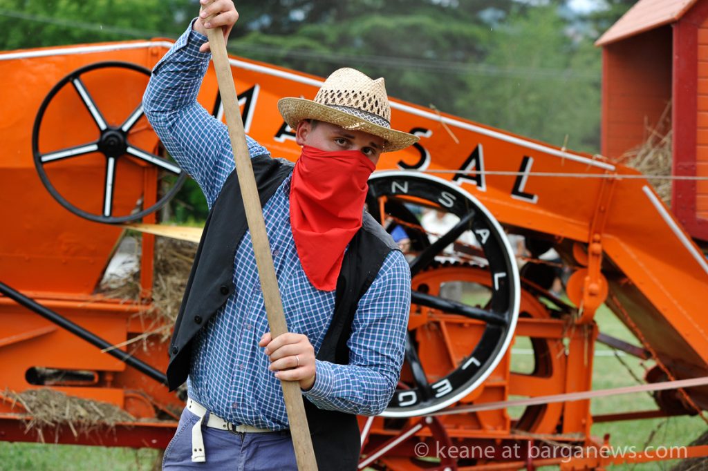 Trebbiatura – steam powered grain threshing festival