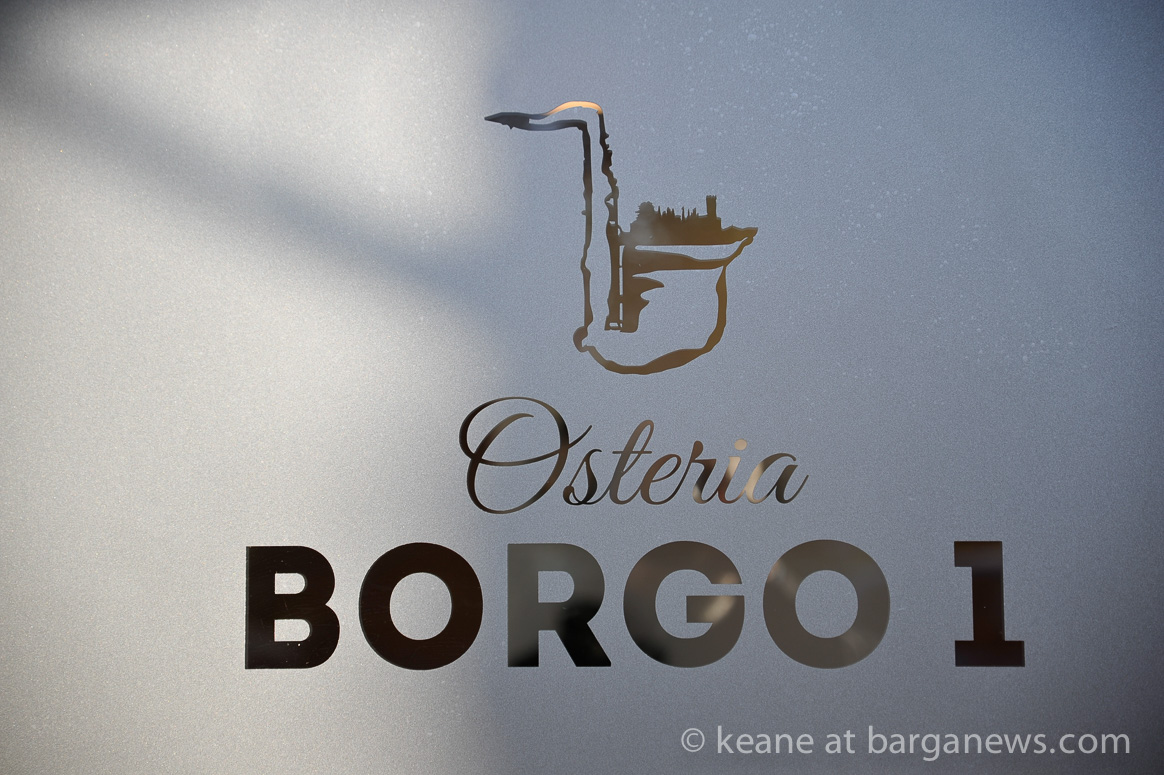 Osteria Borgo 1 opens to the sound of Jazz