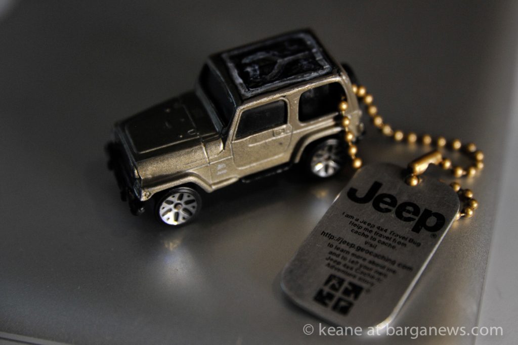 Jeep travelling around the globe arrives in Barga