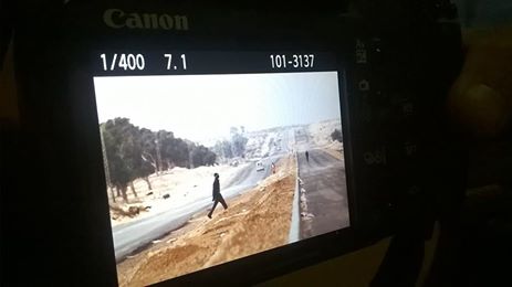 The road to Shousha, Tunisia