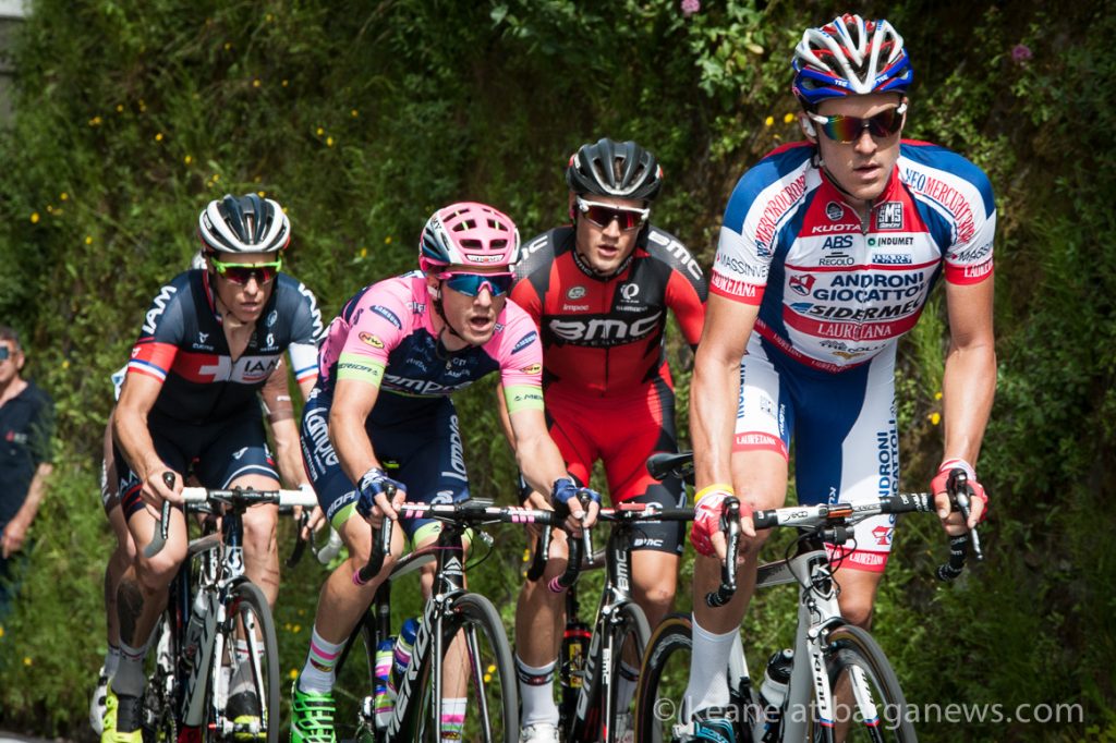 The Giro d’Italia passes through Barga