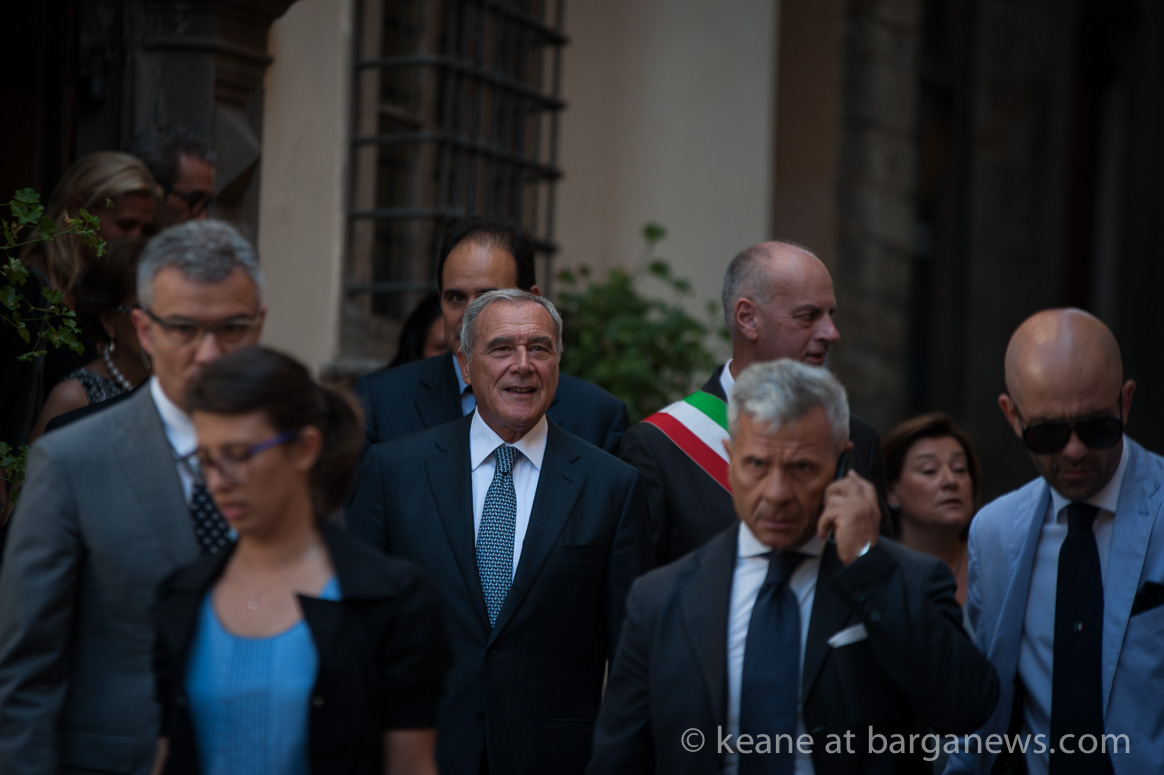 San Cristoforo d’oro: Presidente del Senato, Pietro Grasso