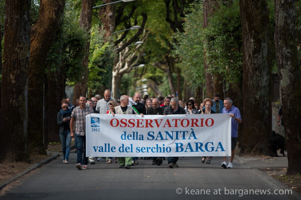 Demonstration against hospital closures