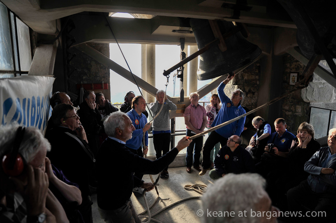 British bellringers visit Barga