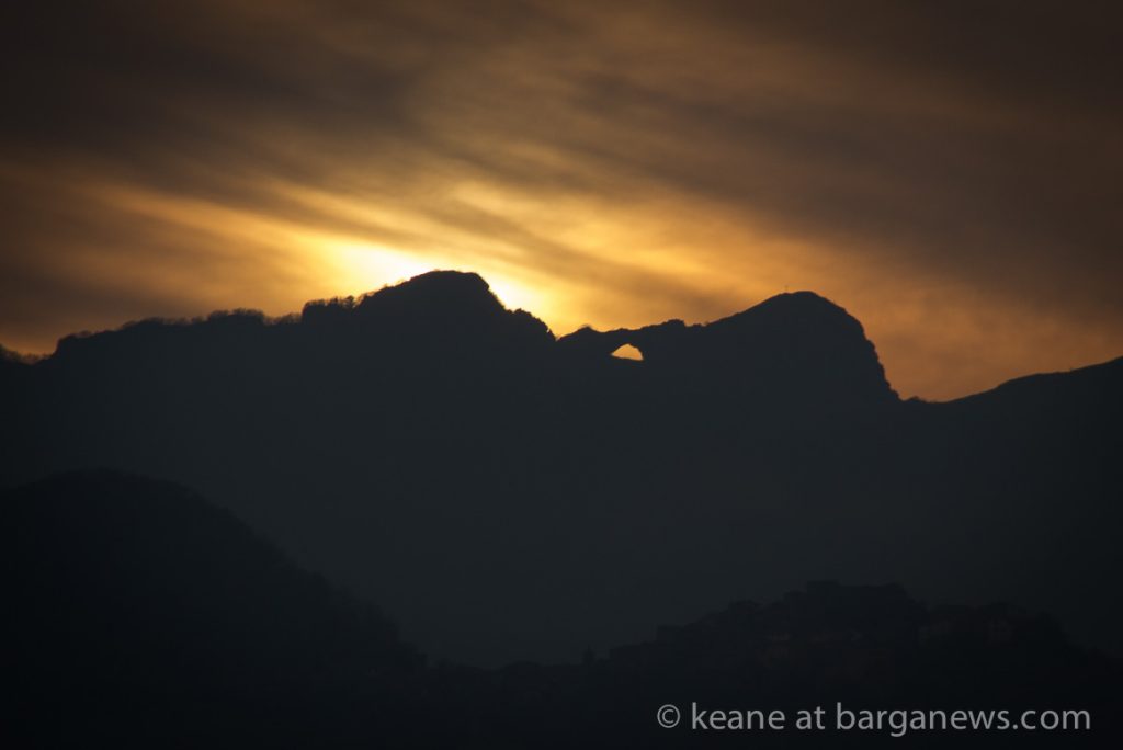 Again no double sunset – niente doppio tramonto