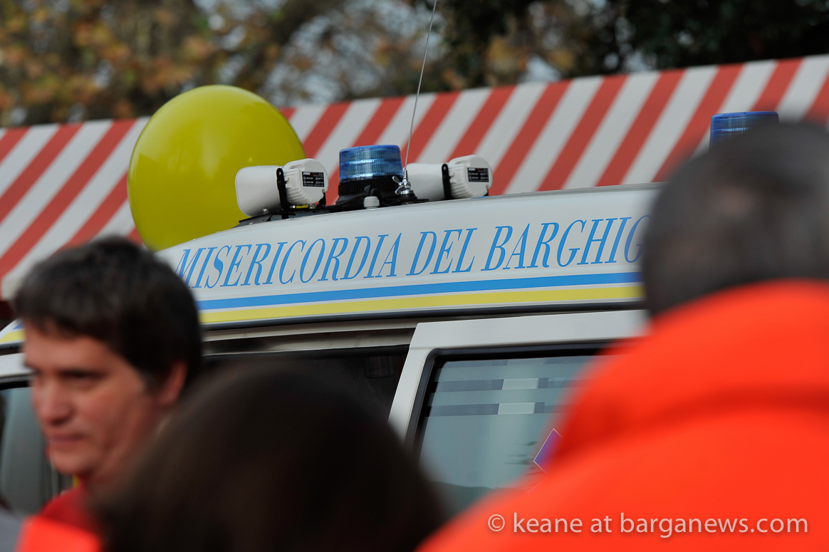 New ambulance for the Misericordia
