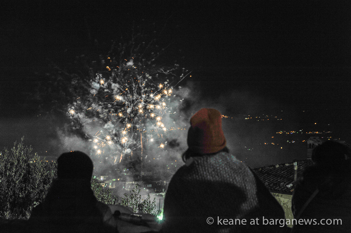 New year celebrations in Barga