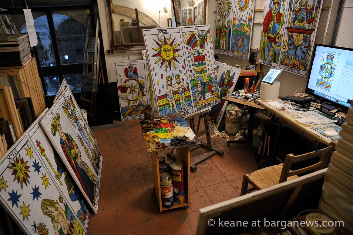 Paola Marchi reads the Keane Tarot paintings