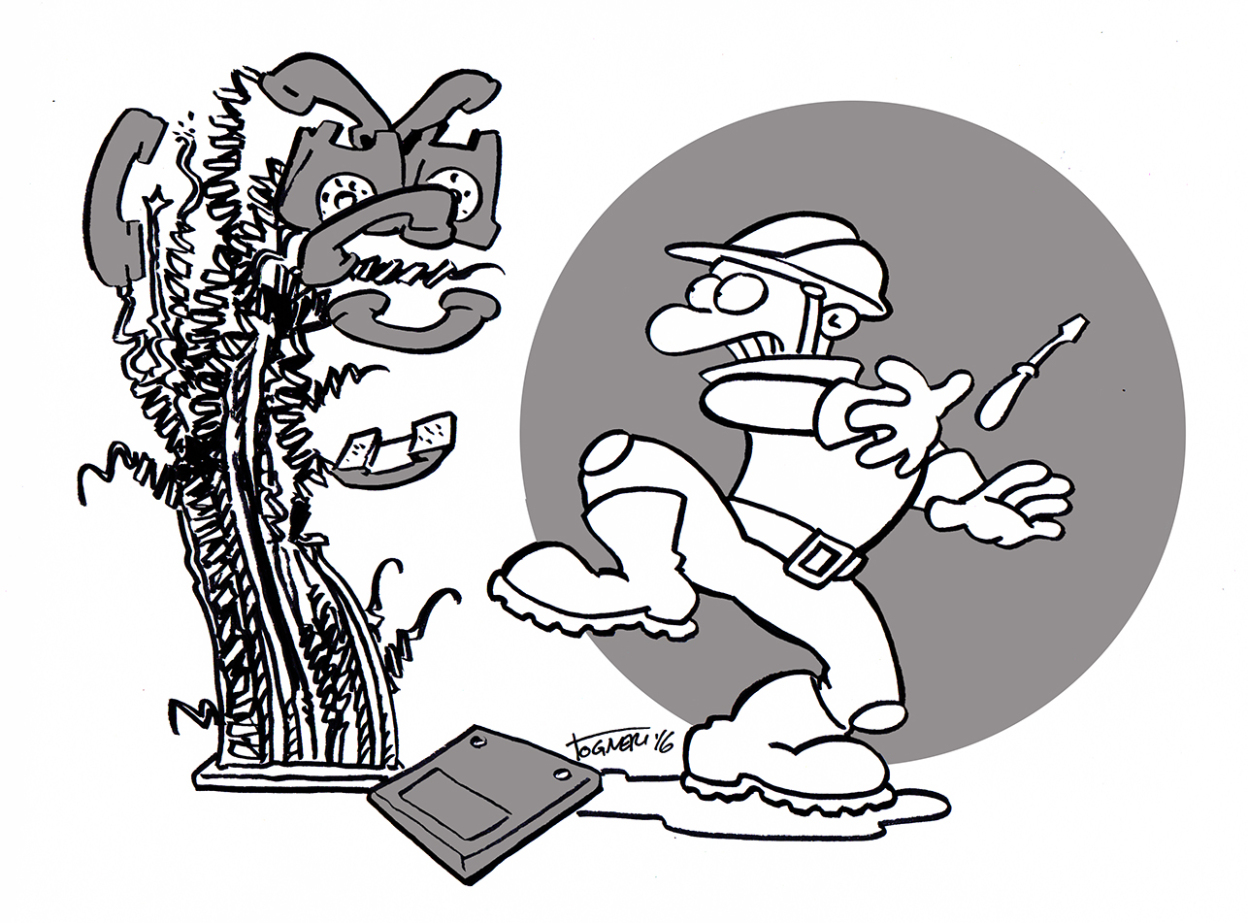 Damned Immigrants – Telephone company technician