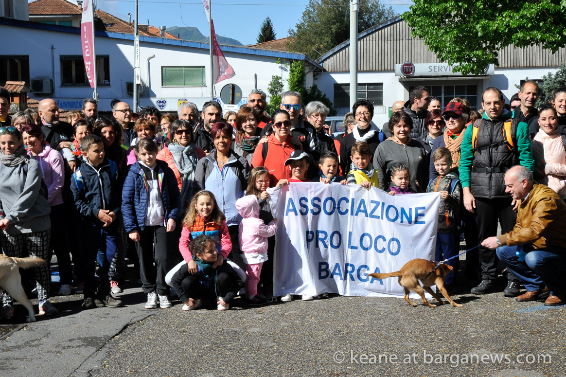 The liberation walk to Sommocolonia