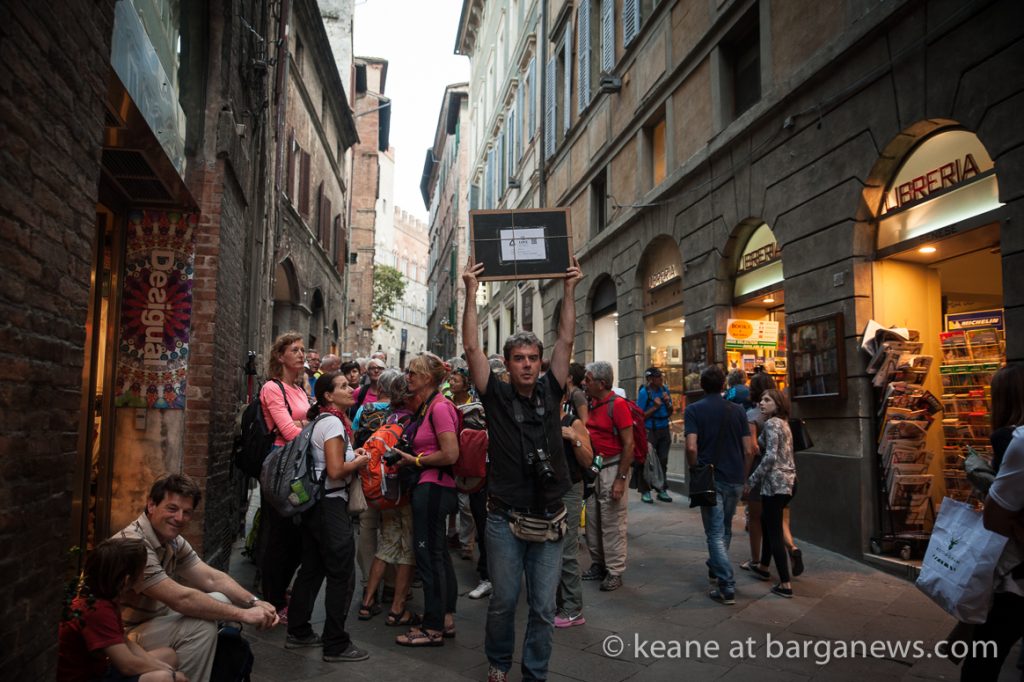 The #loveproject arrives in Siena