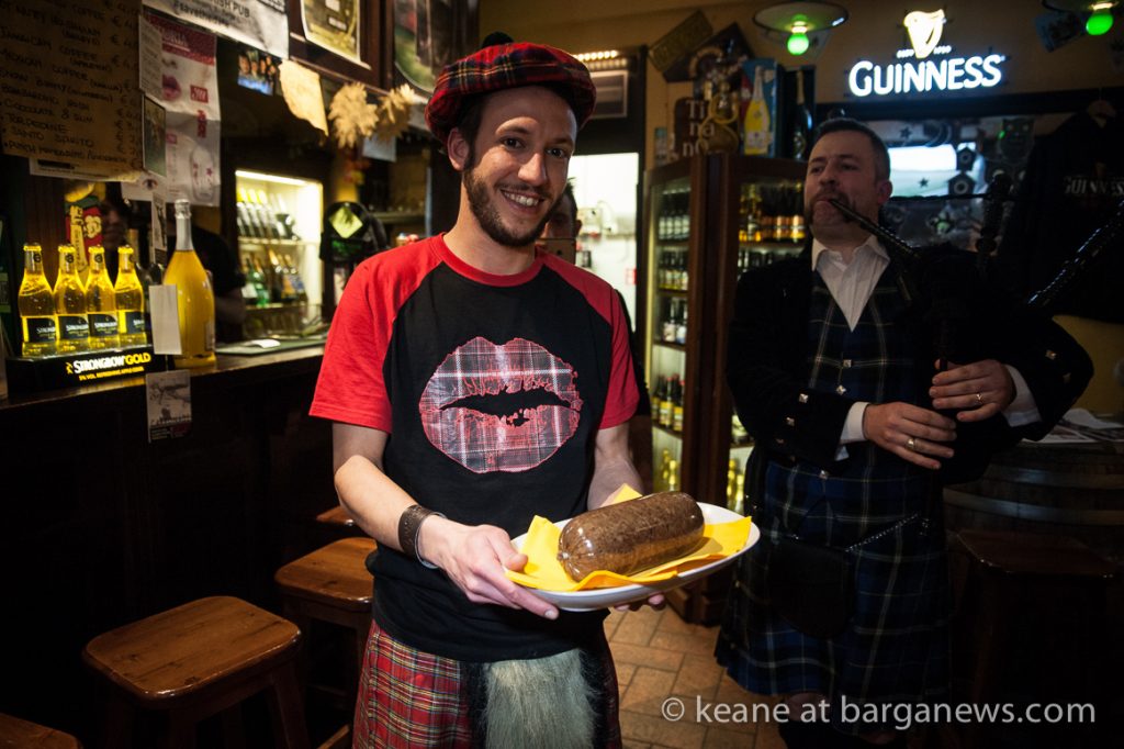 Shamrock Irish Pub: Robert Burns night