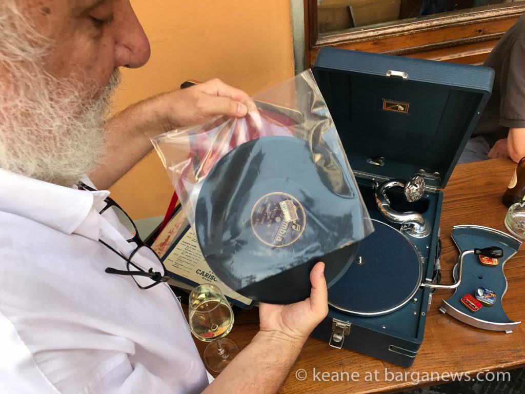 Barga Jazz 2017: Flashmob at 78 rpm at Da Aristo