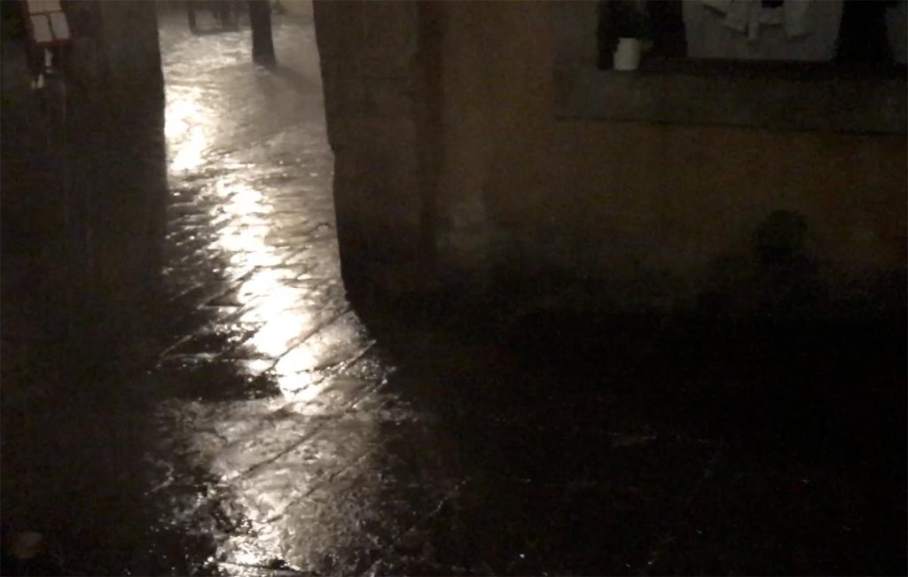 Rain finally falls on Barga