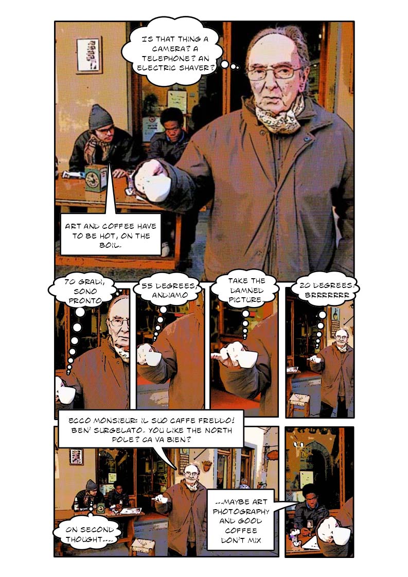 The Da Aristo comic strip