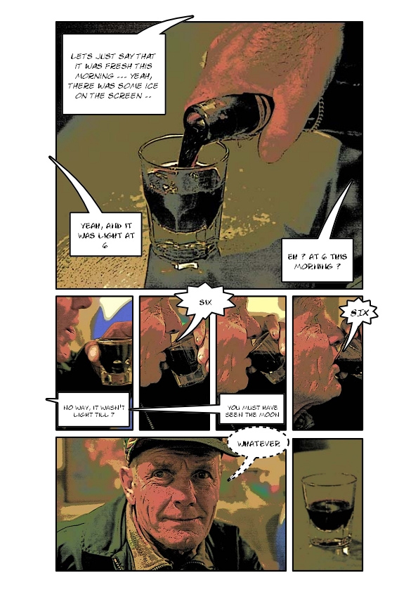 The Da Aristo comic strip