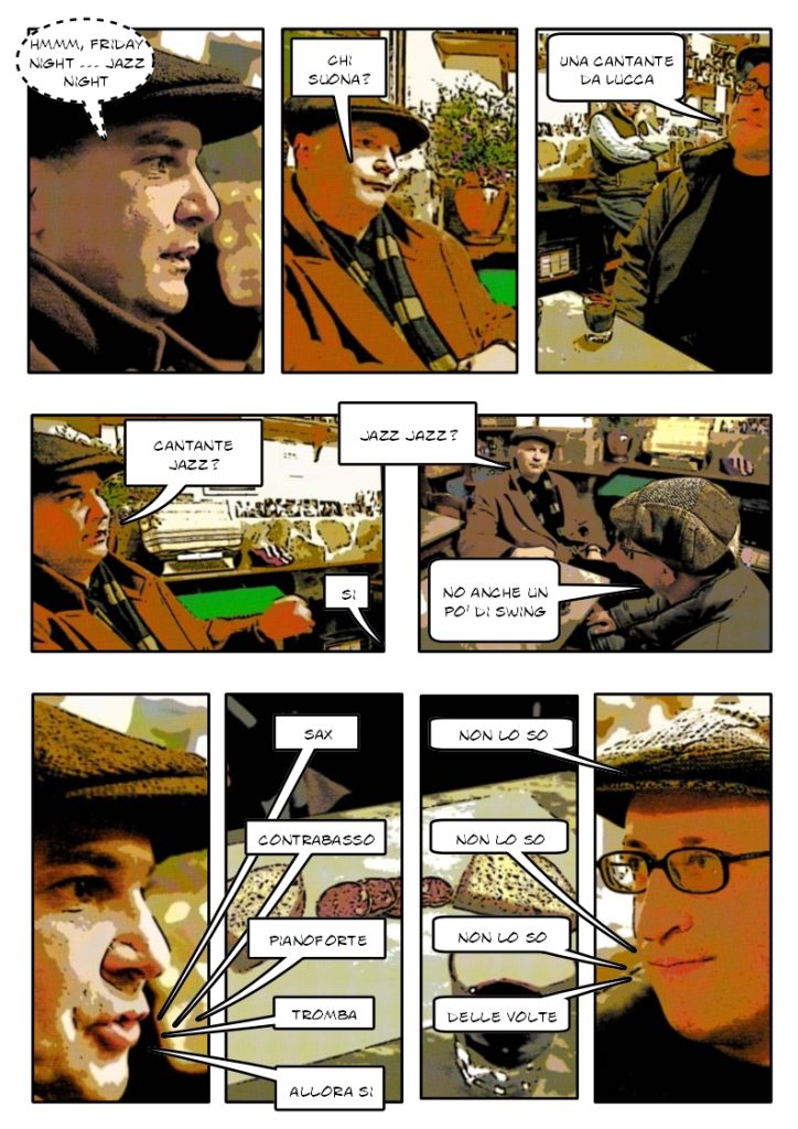 The Da Aristo comic strip