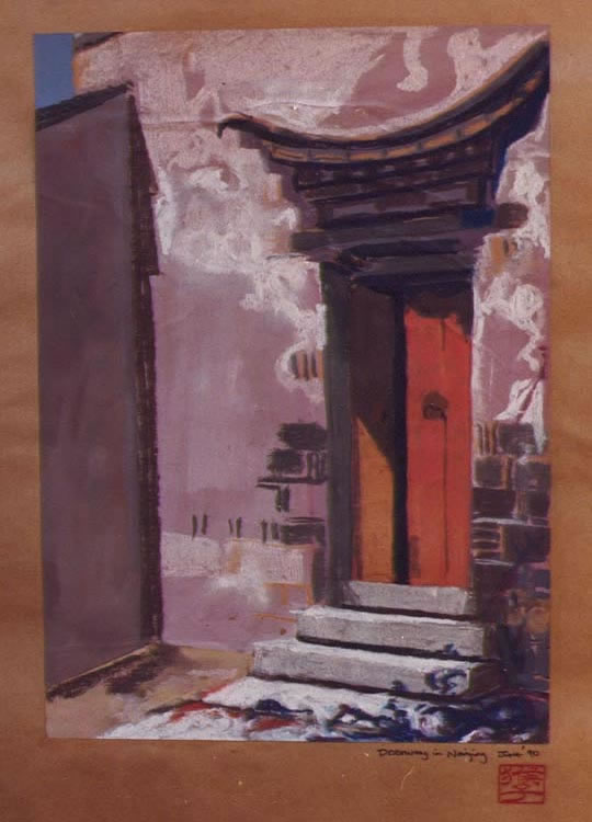 1990 nanjing china – pastels and drawings from keane