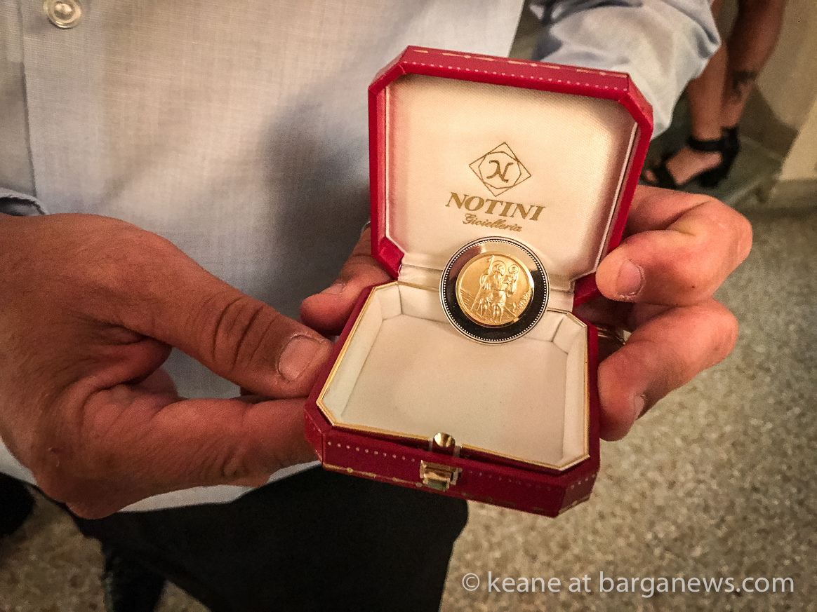 San Cristoforo d’Oro – Golden St Christopher medals 2018