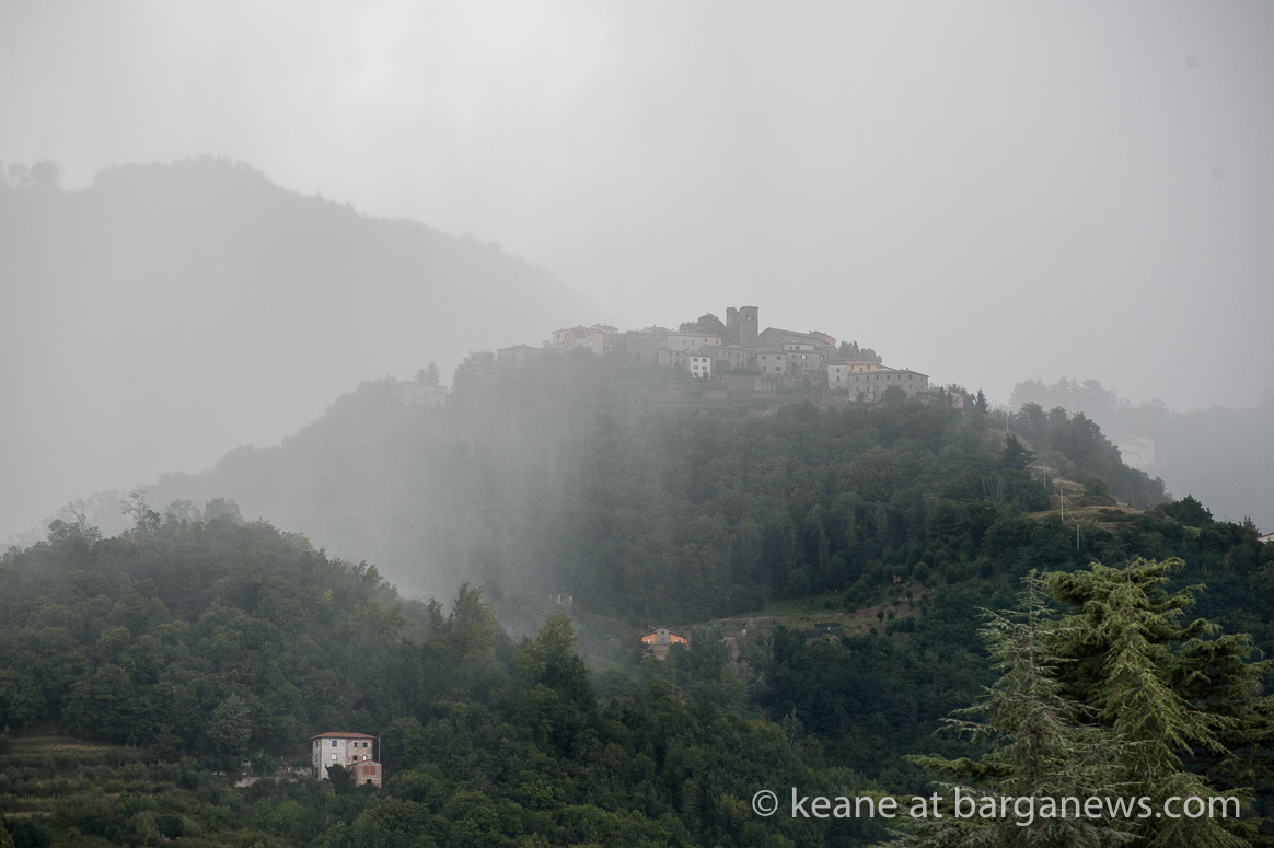Rain Clouds over Barga