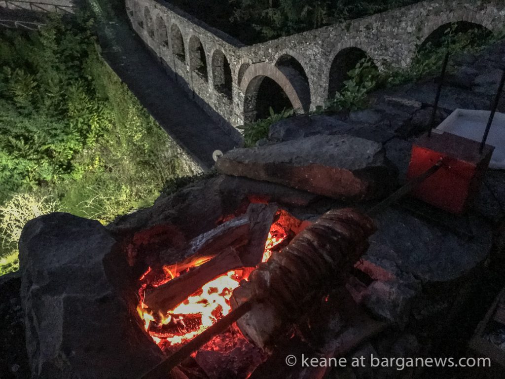 Casa Fontana: annual end of season pig roast