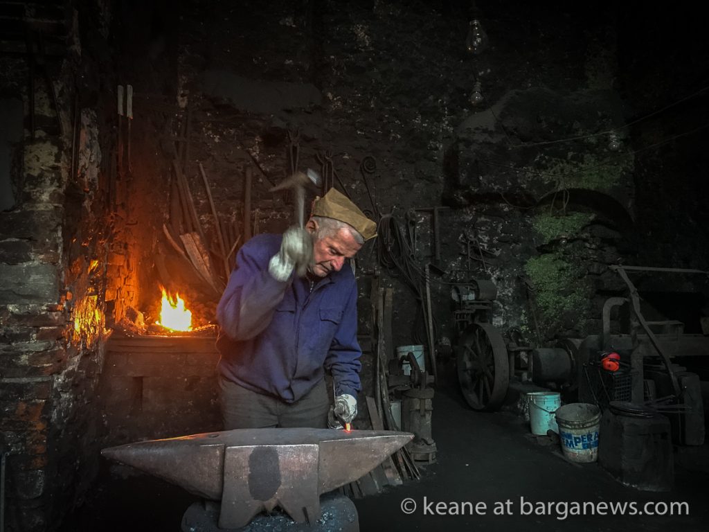Carlo Galgani  – almost the last blacksmith in this area