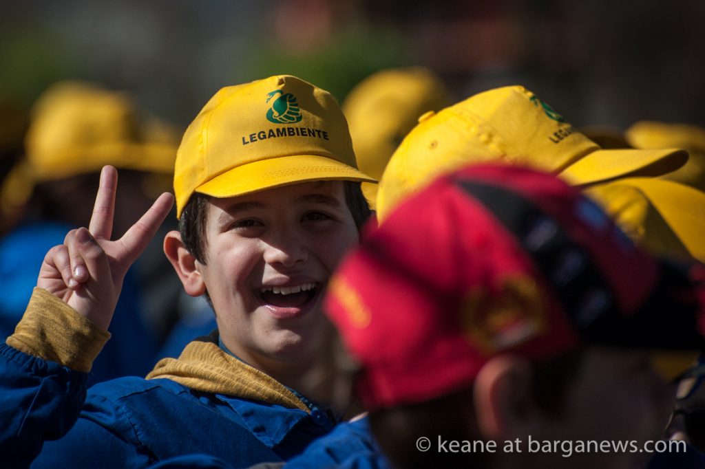The Fridays for Future protest in Barga