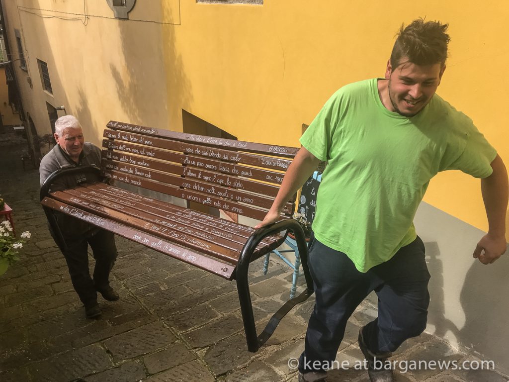 The Duomo bench is back