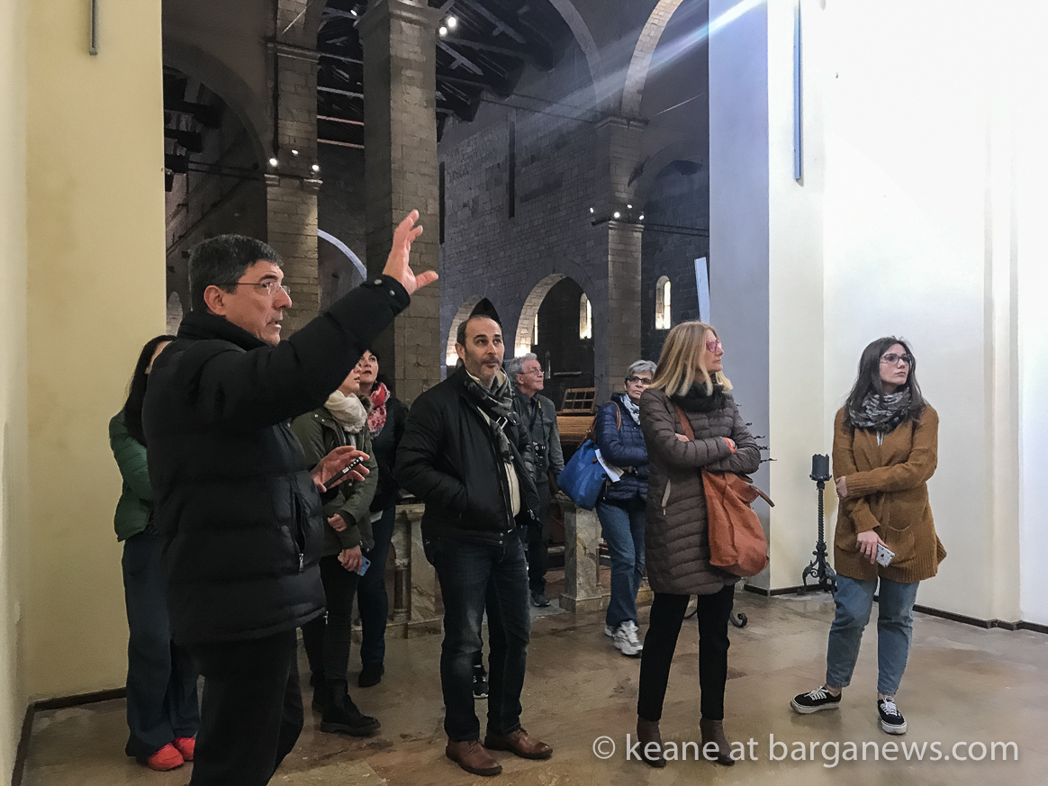 Visit to Barga by students from Pisa University
