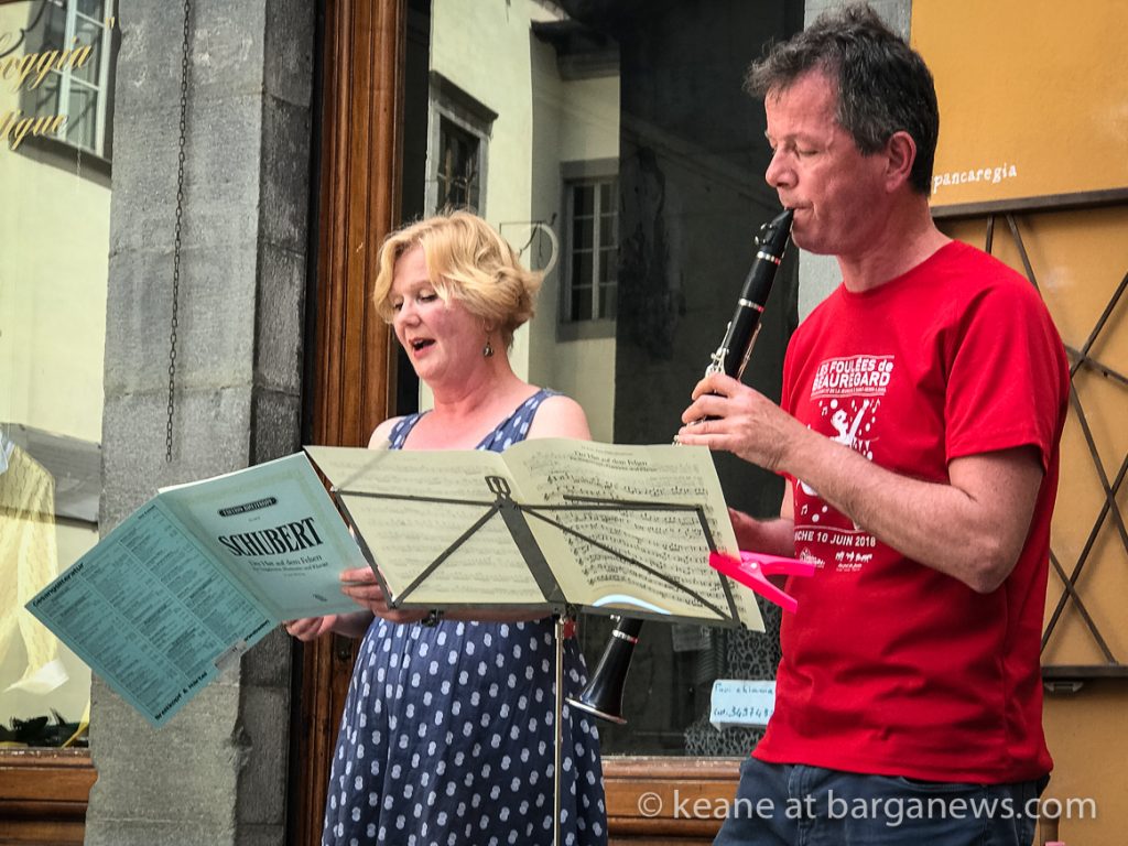 Schubert in the piazza